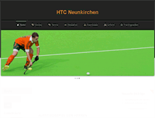 Tablet Screenshot of htc-neunkirchen-saar.de